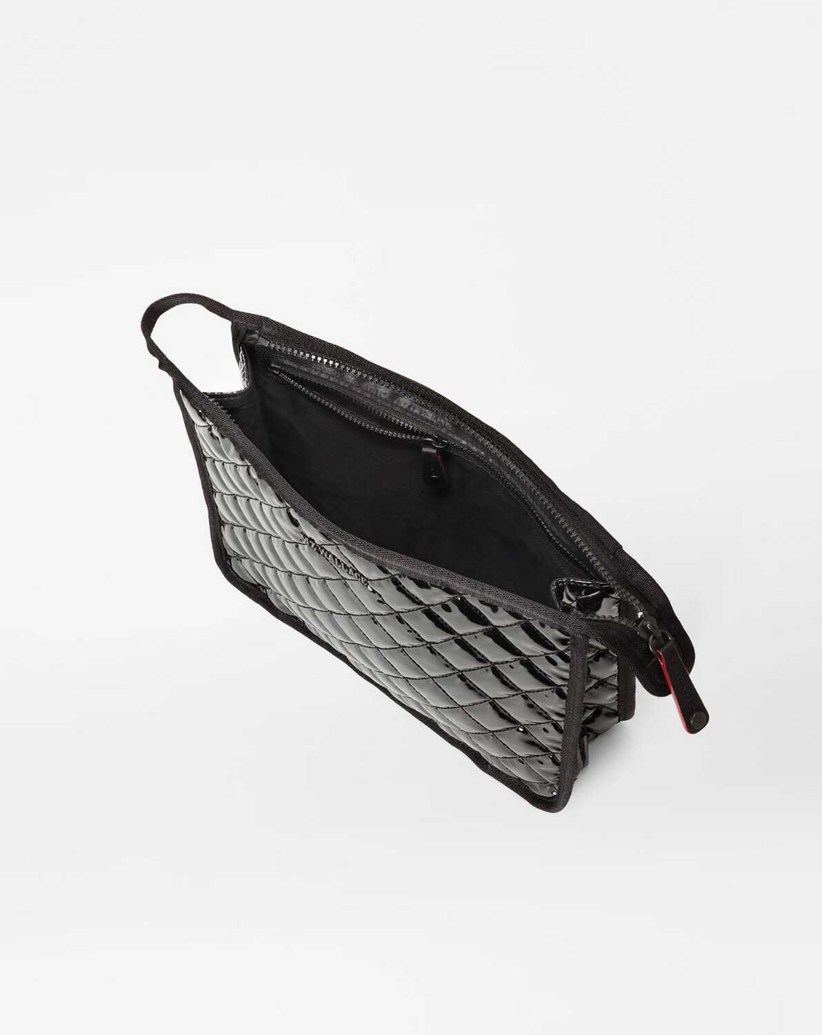 MZ Wallace Metro Clutch in Black Lacquer