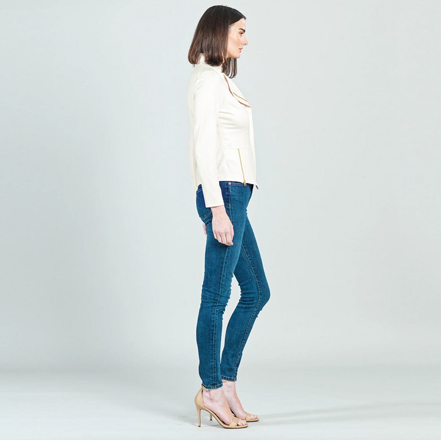 Clara SunWoo Liquid Leather Moto Jacket