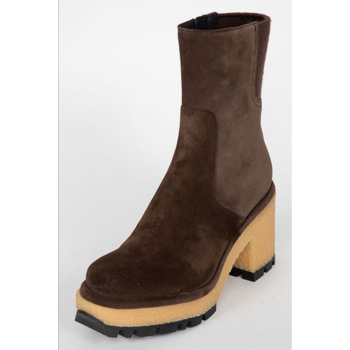 Homers Aspen Suede Anke Boot in Pepe