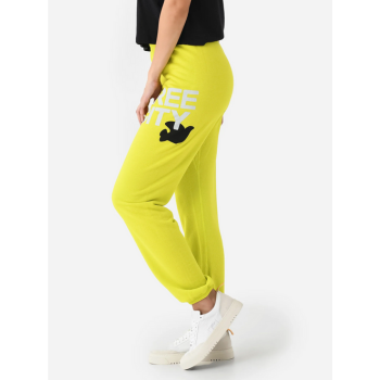 Free City Superfluff Lux Sweatpant in Glow Yellow