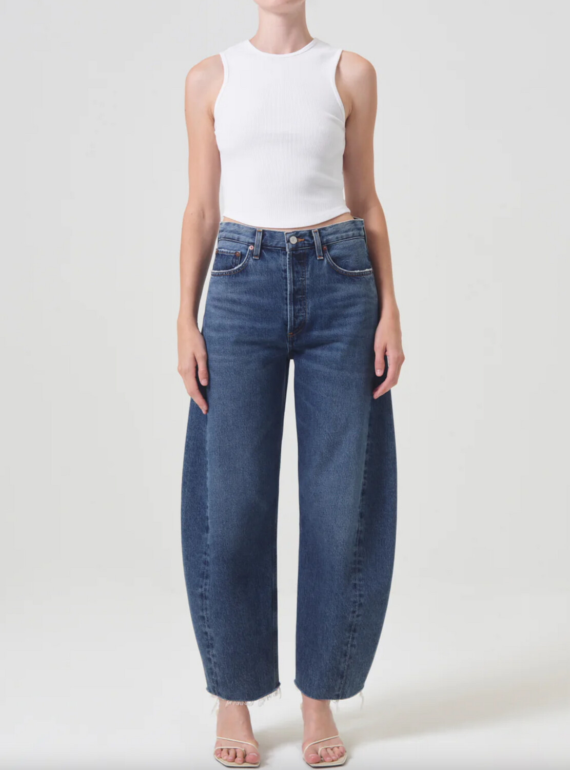 AGolde Luna Pieced Jean