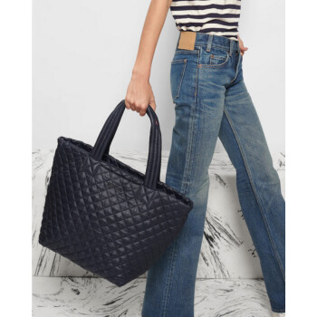 MZ Wallace Medium Metro Tote Deluxe in Black