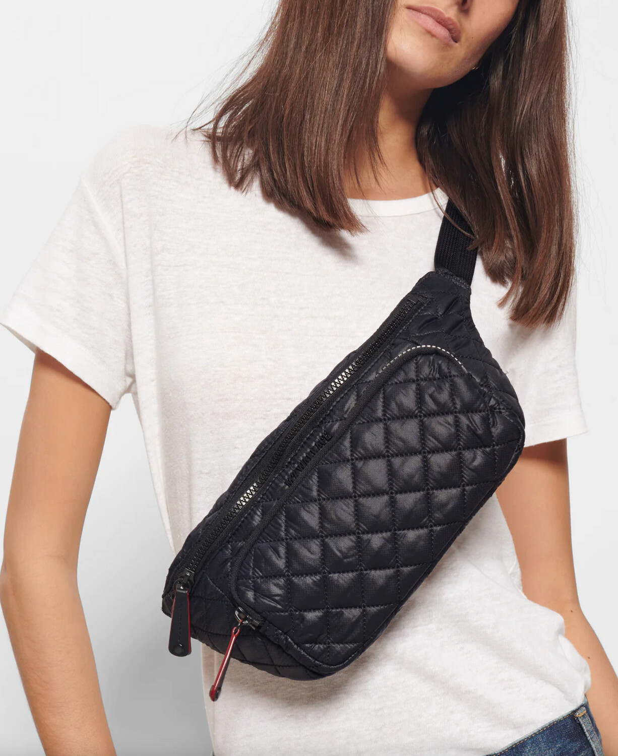 MZ Wallace Metro Sling in Black