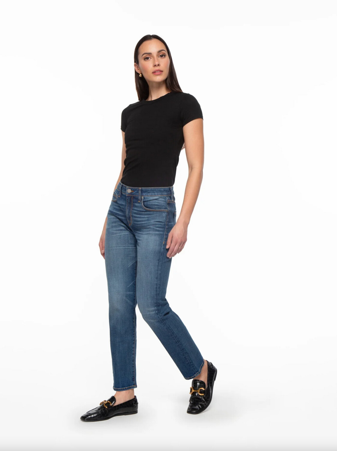 Parker Smith Boyfriend Jean in Mercury