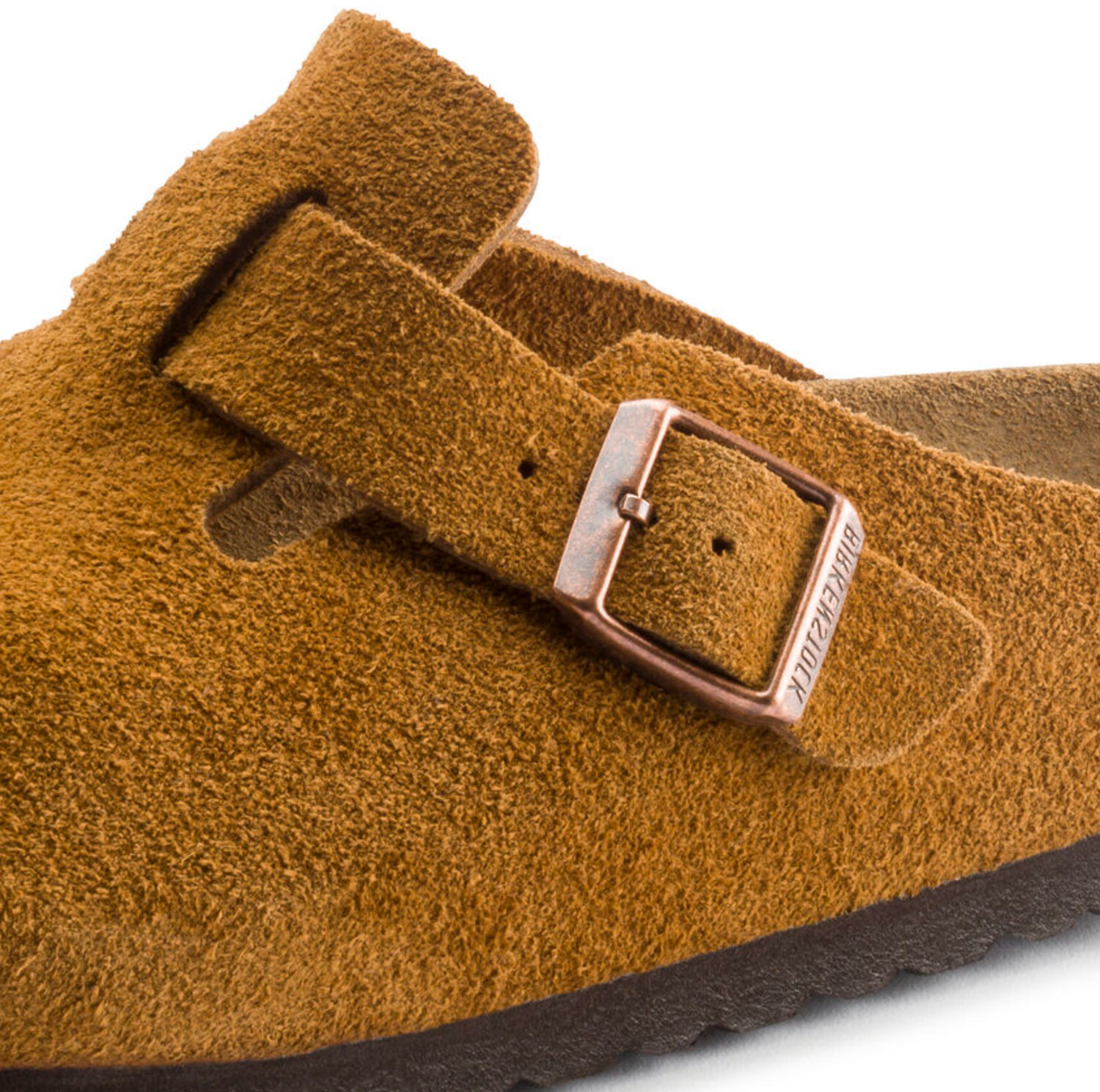 Birkenstock Boston Soft Footbed Clog in Mink