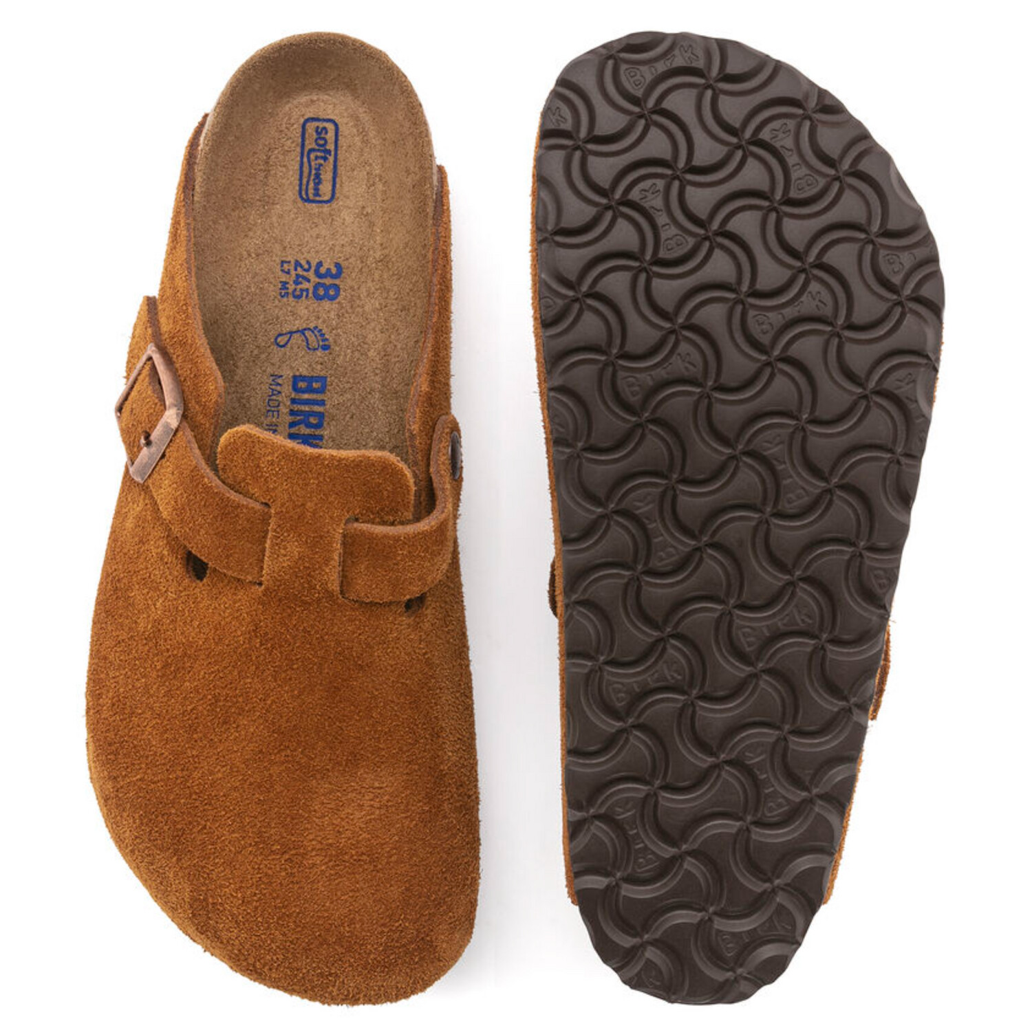 Birkenstock Boston Soft Footbed Clog in Mink
