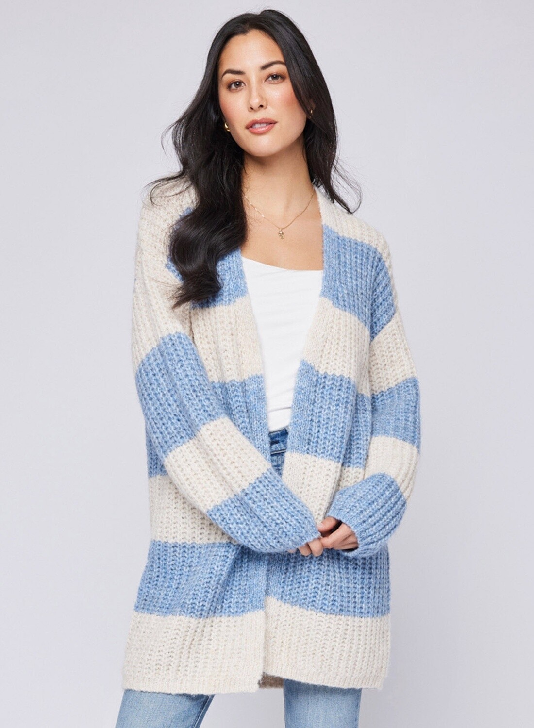 Gentle Fawn Enid Oversized Striped Cardigan