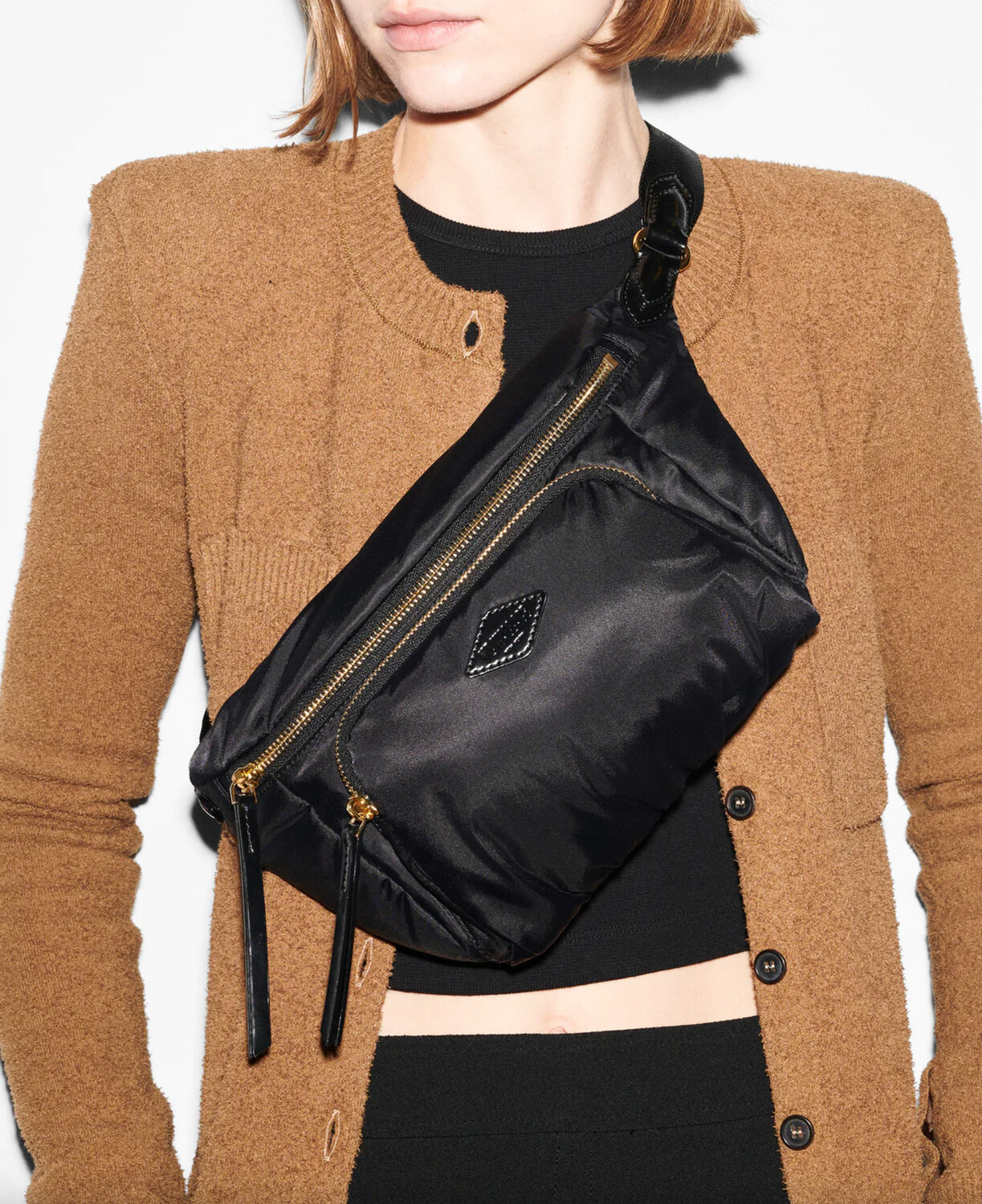 MZ Wallace Chelsea Sling Bag in Black