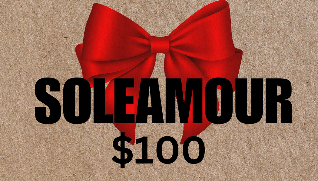 SoleAmour Gift Card $100