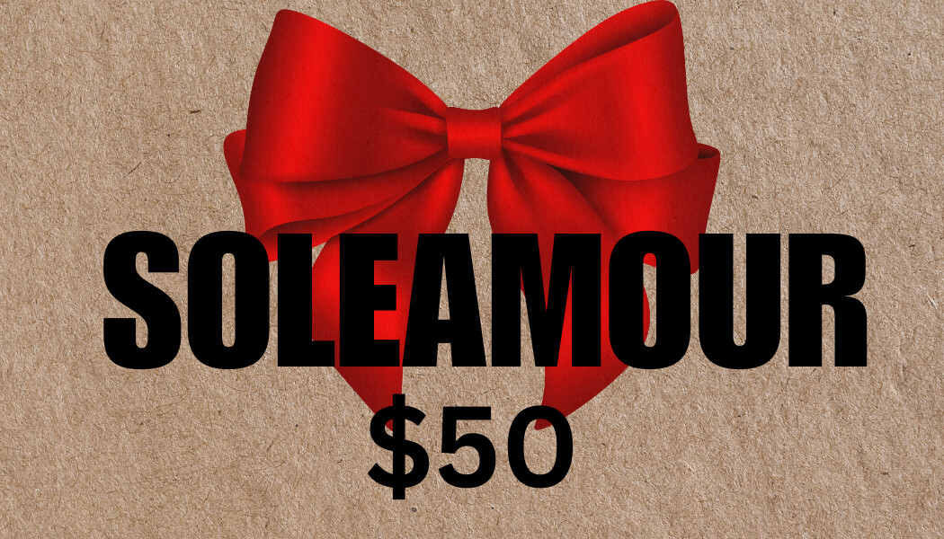 SoleAmour Gift Card $50
