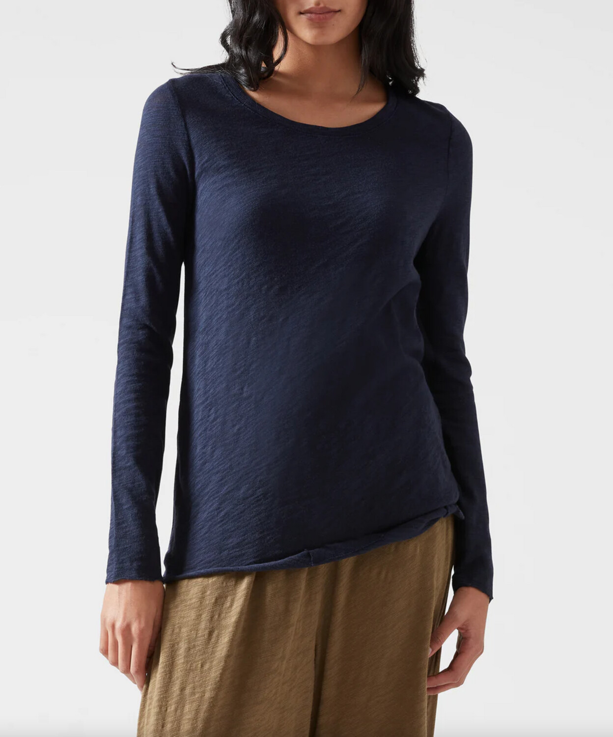 ATM Slub Destroyed Wash Long Sleeve Jersey