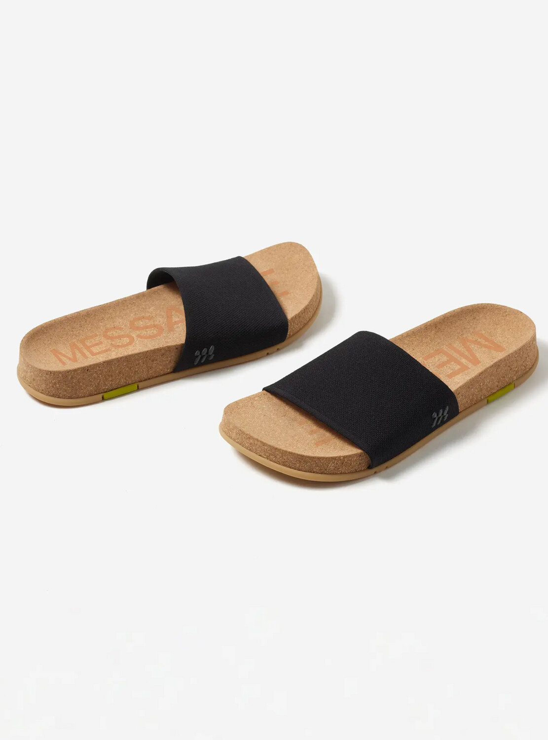 Message Mullen Slide in Black