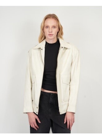 Jakett Eden Vintage Jacket in Coconut