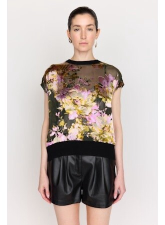 Christy Lynn Marzi Top in Midnight Garden