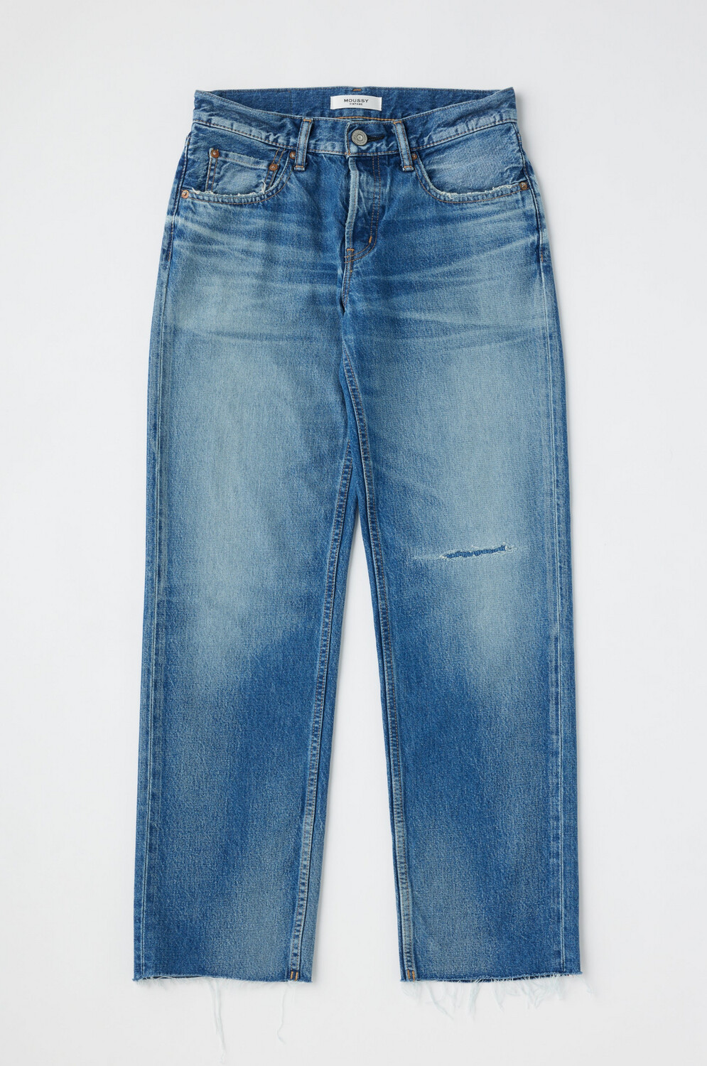 Moussy Whitmar Straight Low-Rise Jean