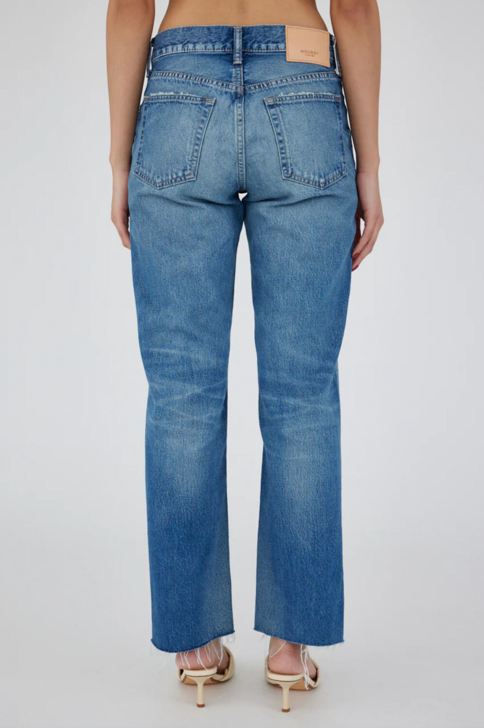 Moussy Whitmar Straight Low-Rise Jean