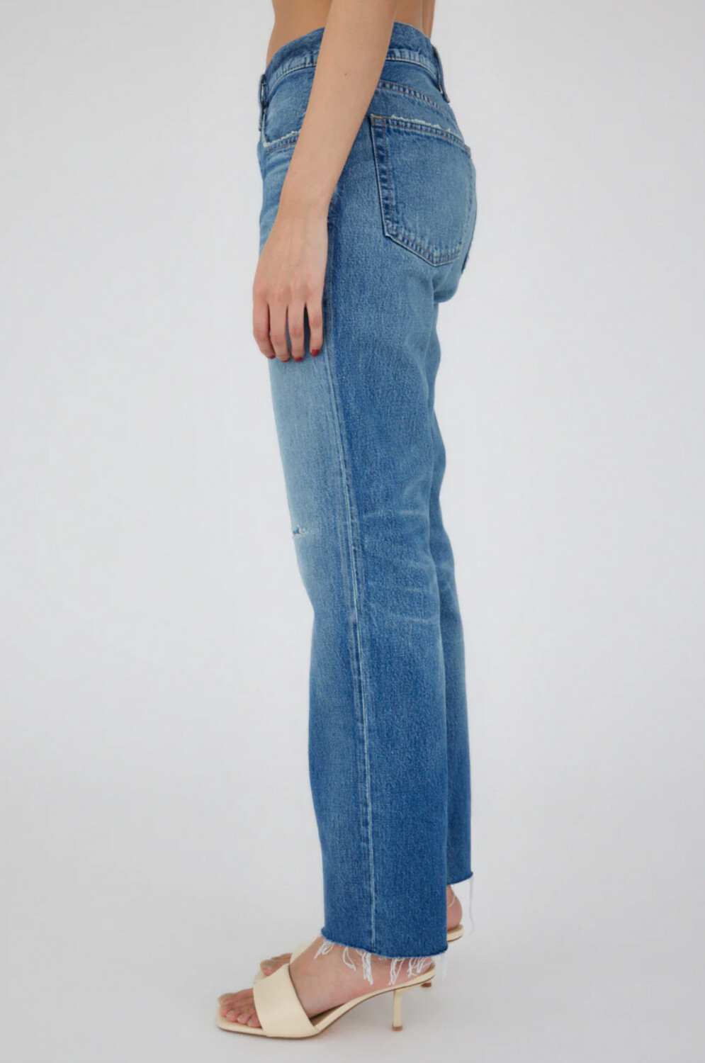 Moussy Whitmar Straight Low-Rise Jean