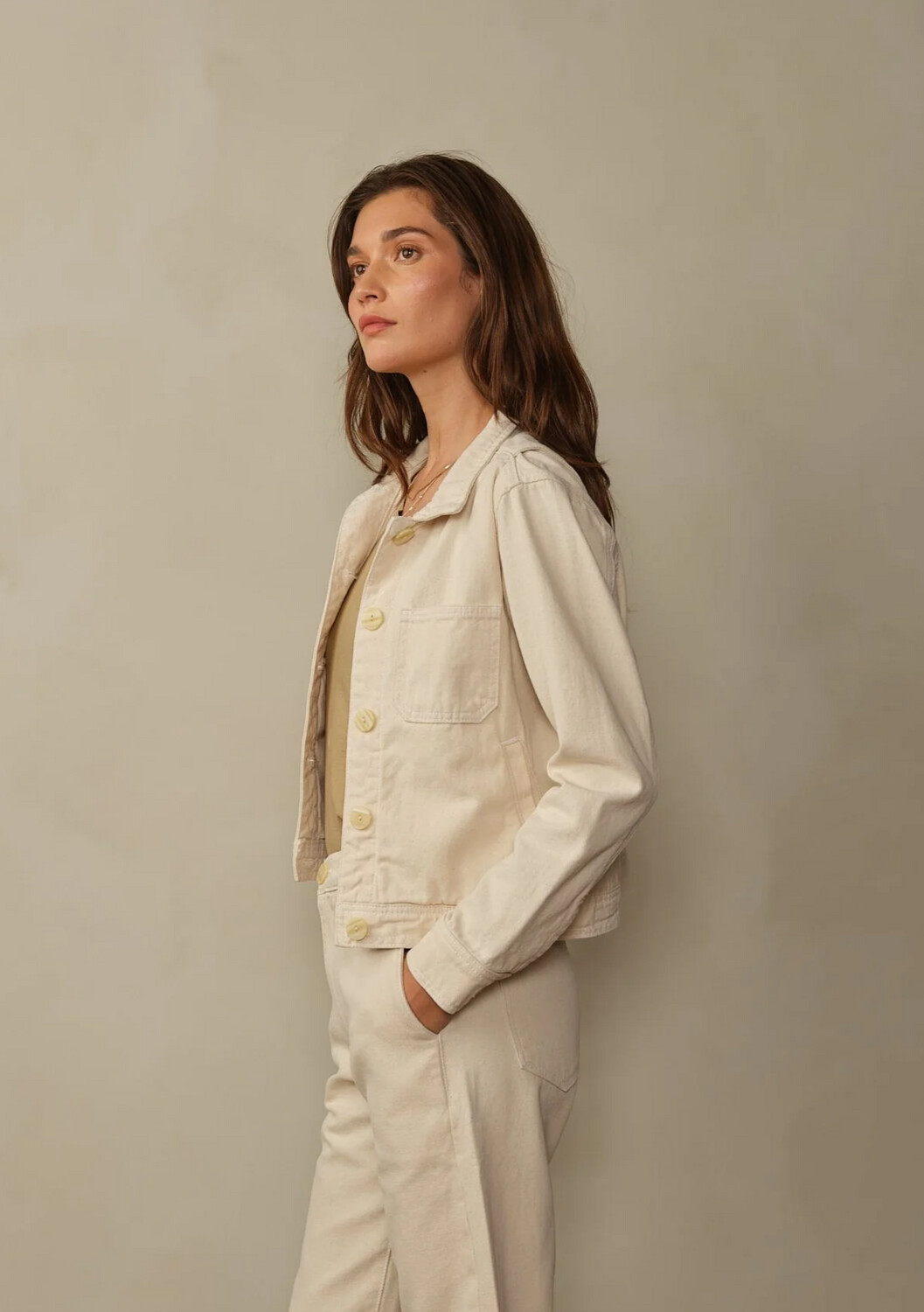Road To Nowhere Cody Jean Jacket in Canvas