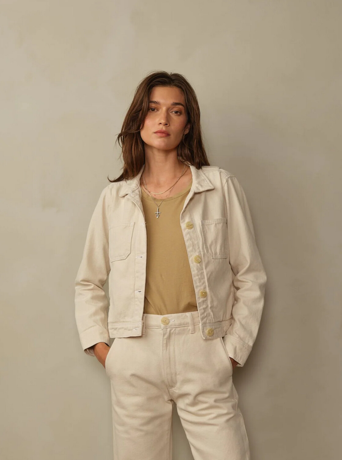 Road To Nowhere Cody Jean Jacket in Canvas
