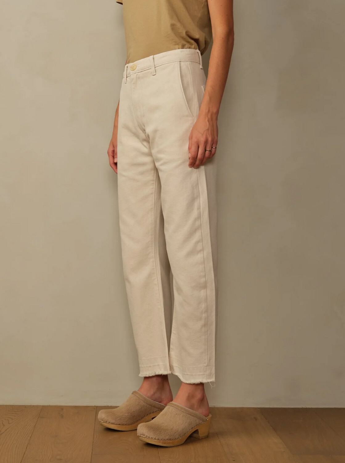 Road To Nowhere Pilon Cotton Jean in Canvas