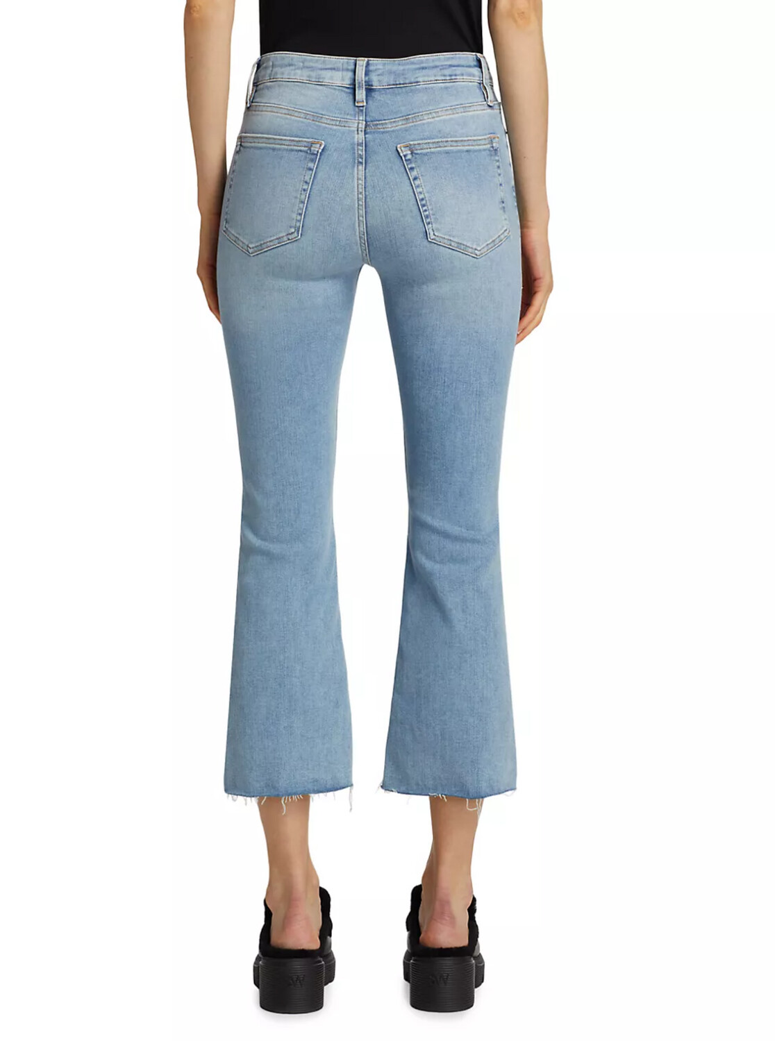 Frame Le Crop Mini Boot Cut Jean in Colorado