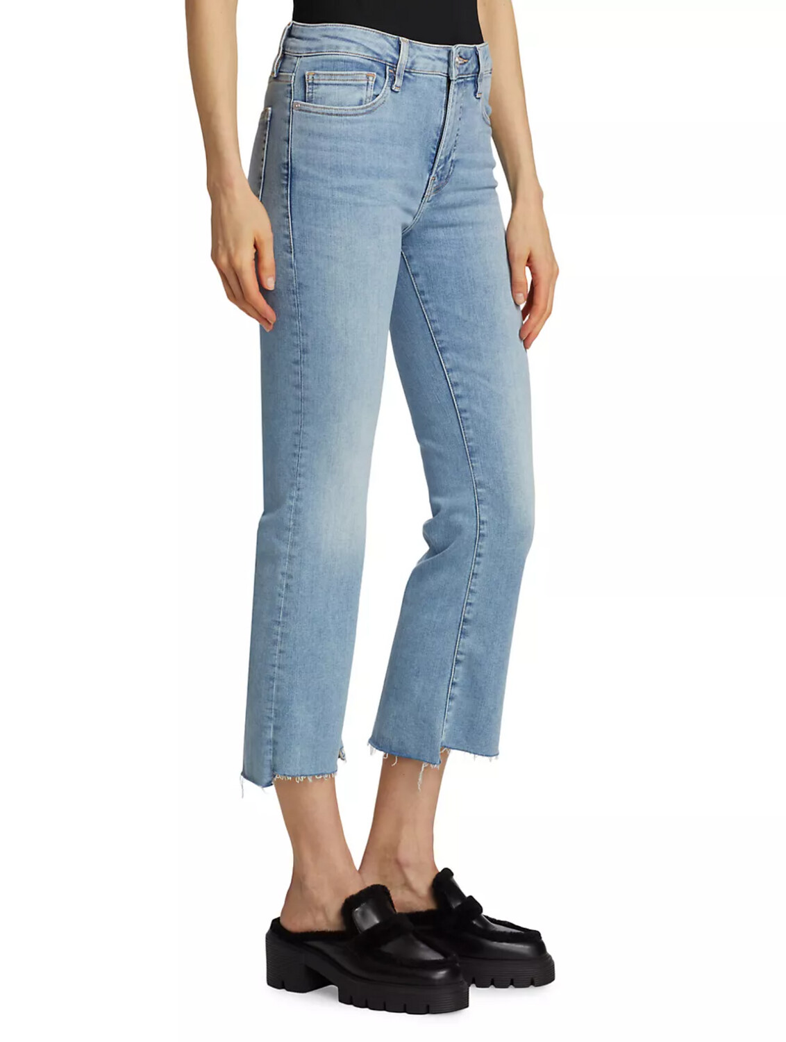 Frame Le Crop Mini Boot Cut Jean in Colorado
