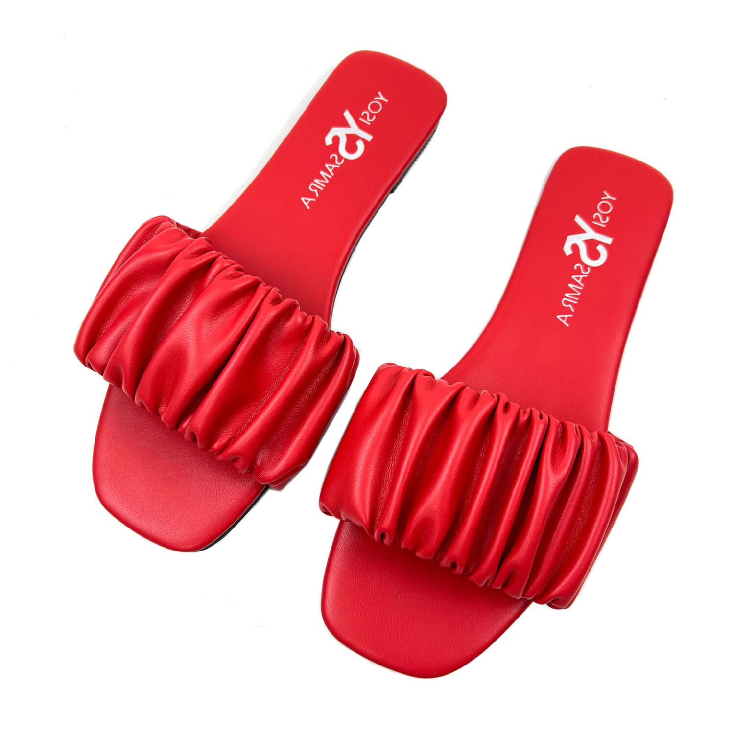 Yosi Samra Naomi Ruched Sandal