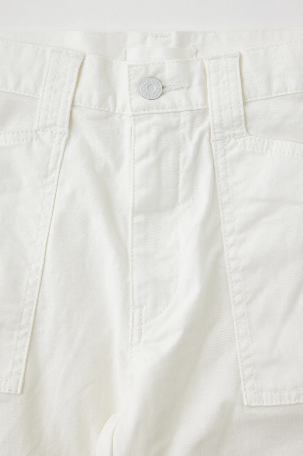 Moussy Rancho Gusset Cargo Pants in White
