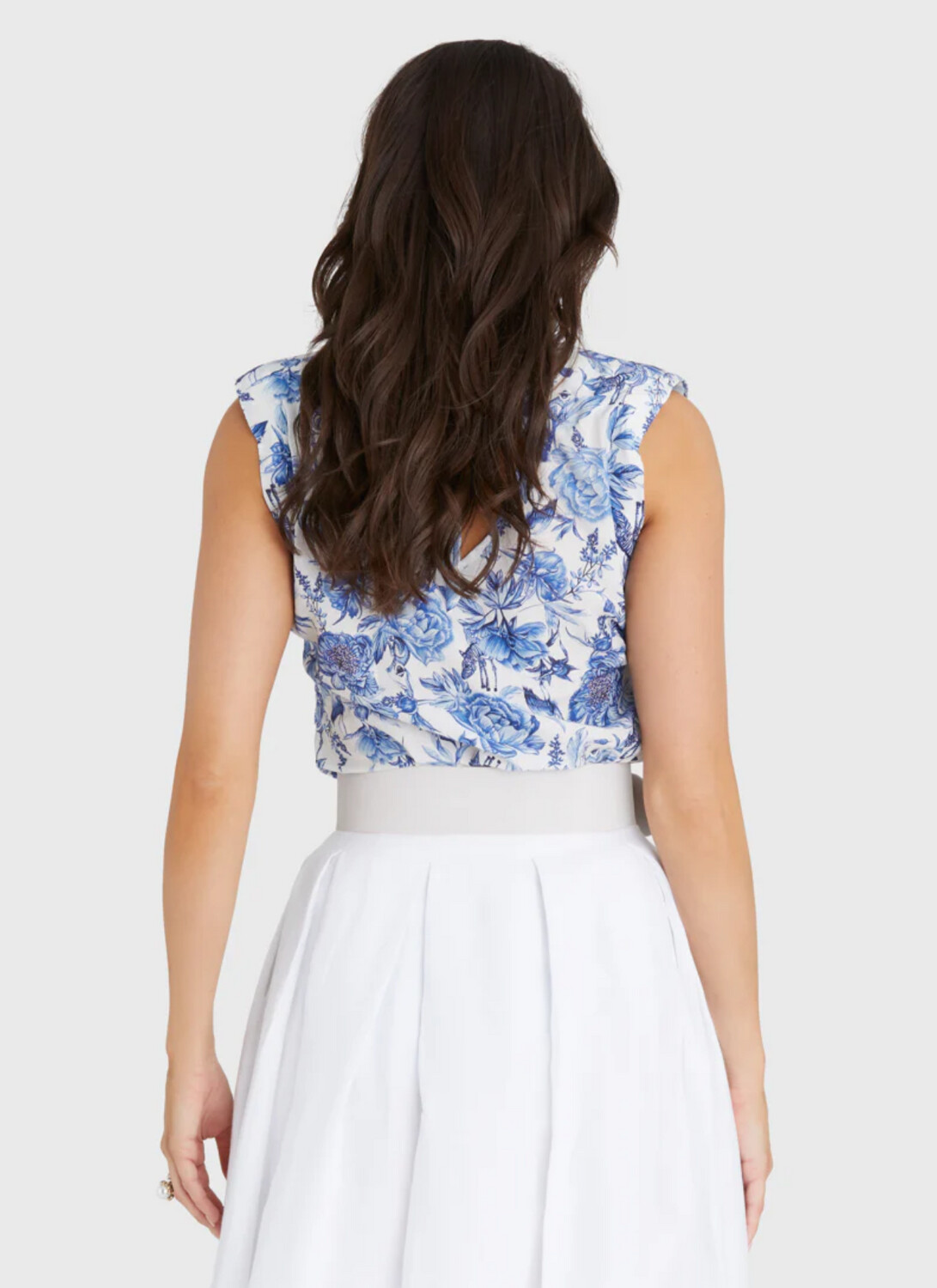 Aqua Blu Azalea Klara Top