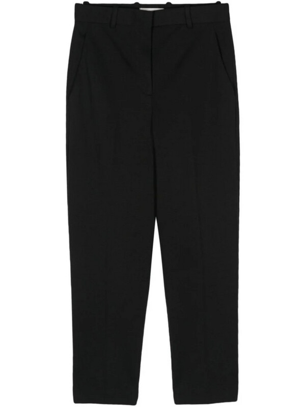 Circolo Oxford Carrot Fit Pant in Black