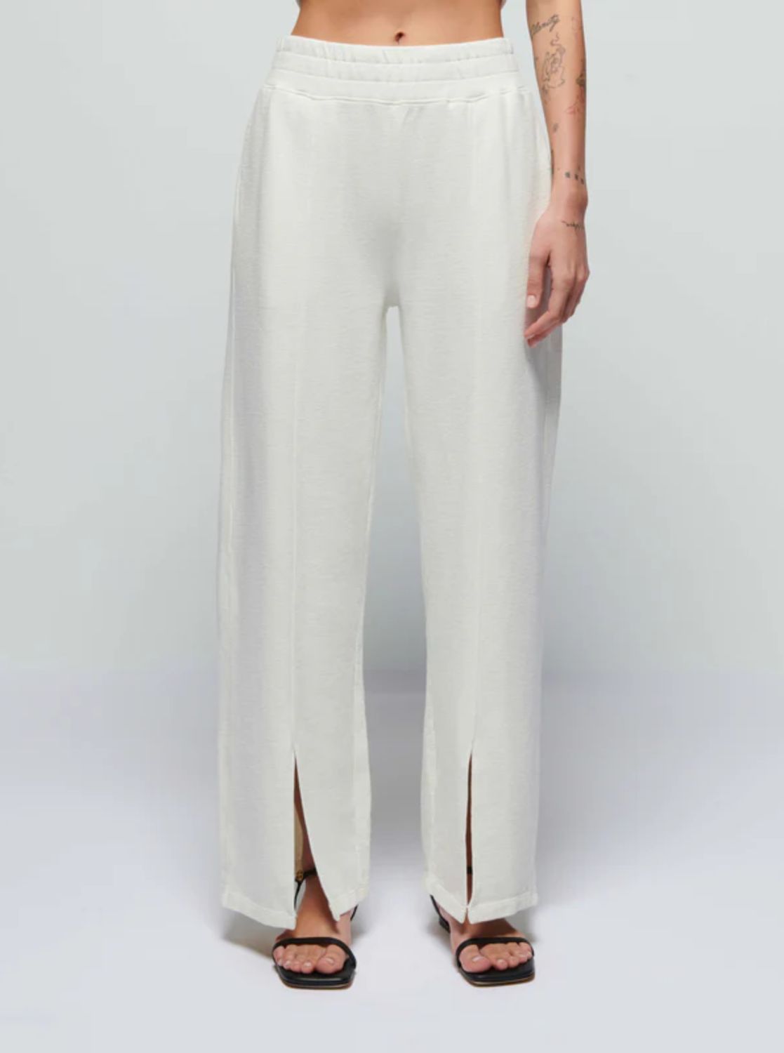 Nation Lincoln Pant in Porcelain White