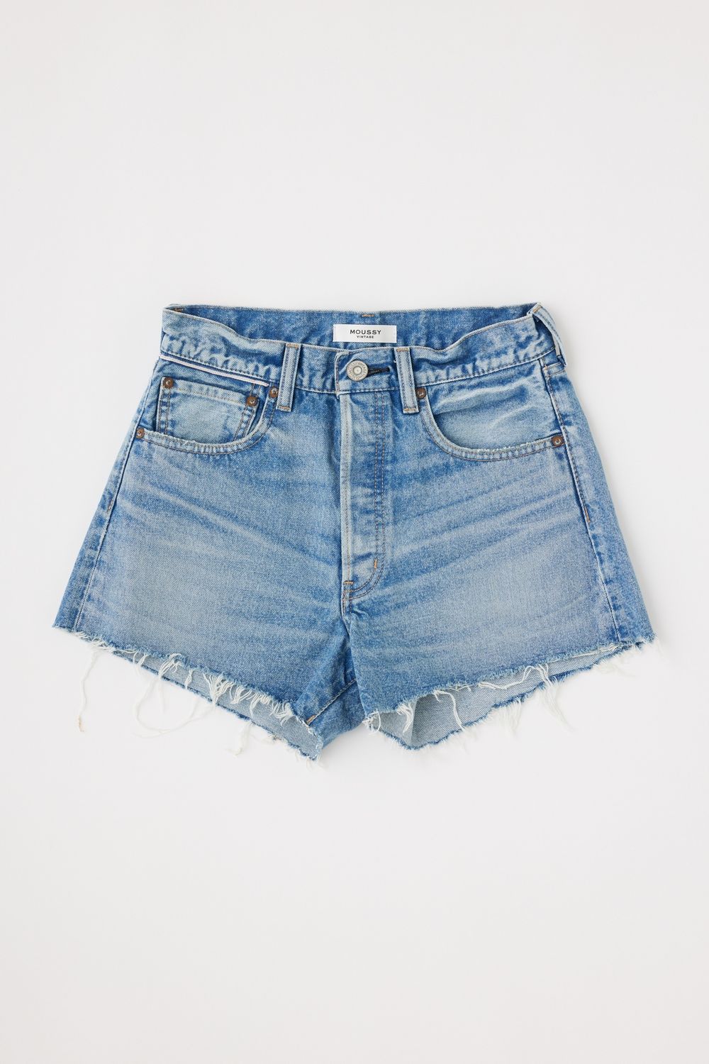 Moussy Troppard Denim Short, Color: Light Blue, Size: 25