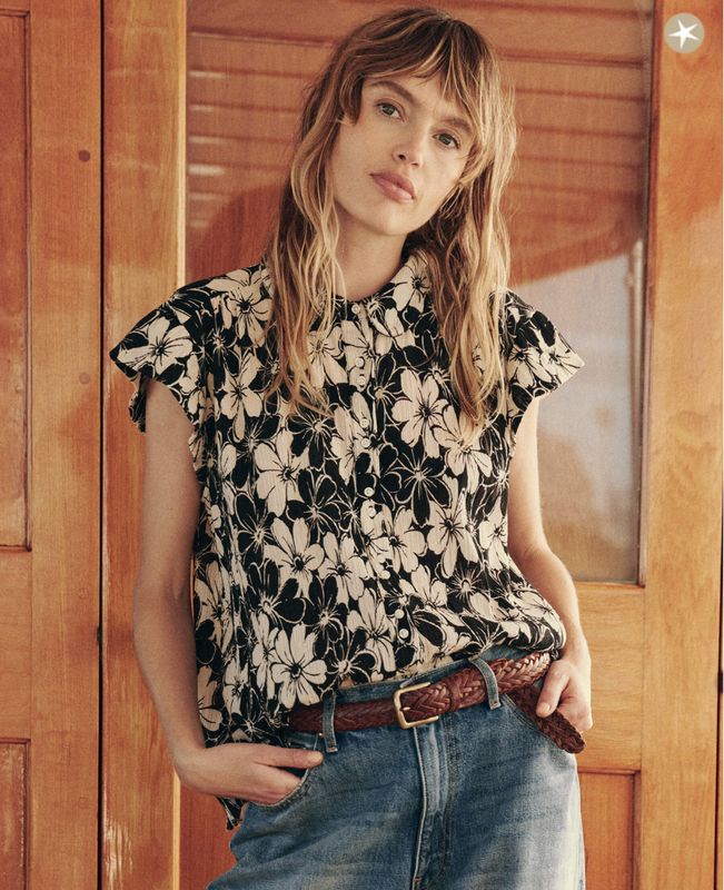 The Great Wren Floral Top