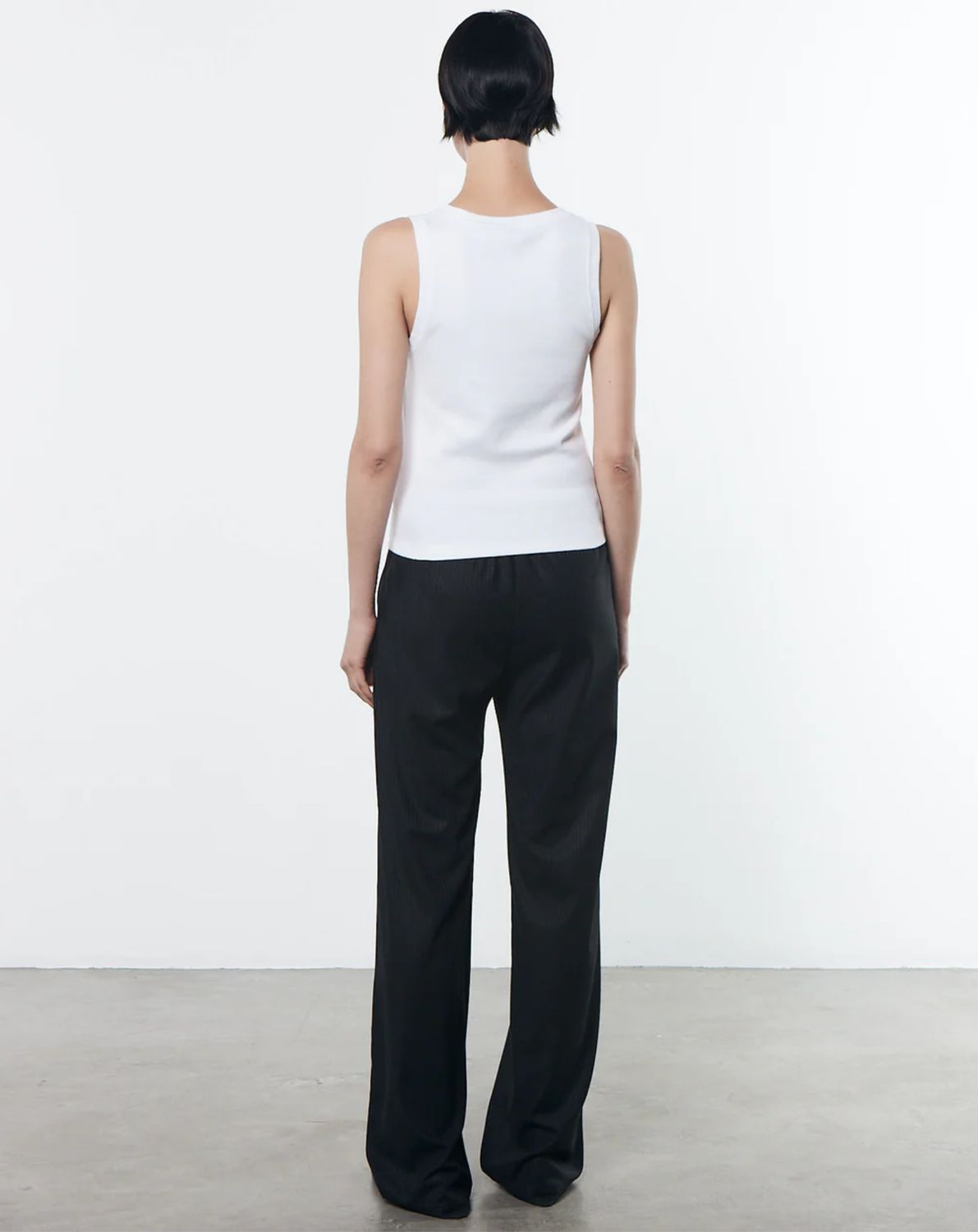 Enza Costa Supima Cotton Sleeveless U Tank