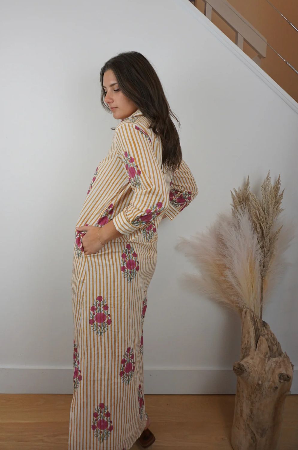 NIBI Caspian Shirt Maxi Dress/Duster
