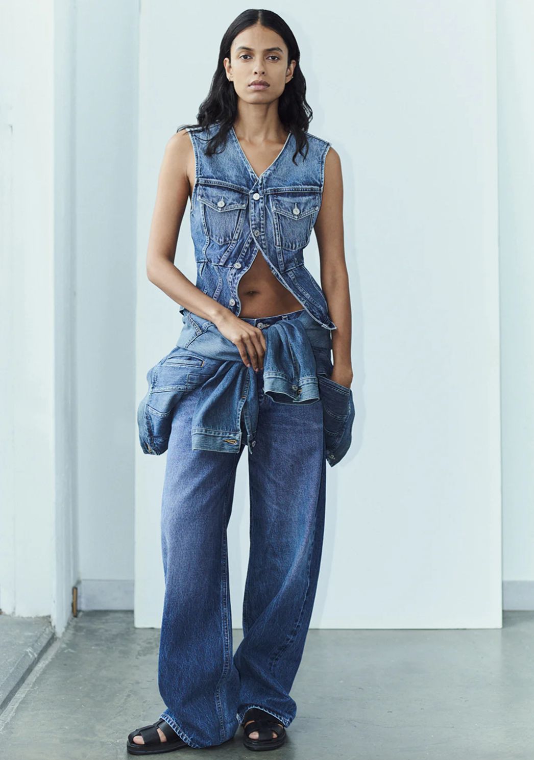 Citizens of Humanity Ayla Baggy Cuffed Jean in Claremont