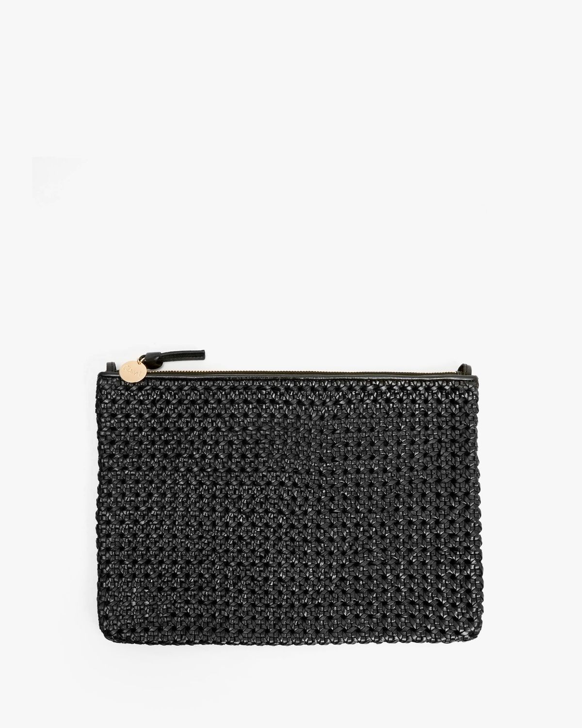 Clare V Flat Clutch with Tabs in Black