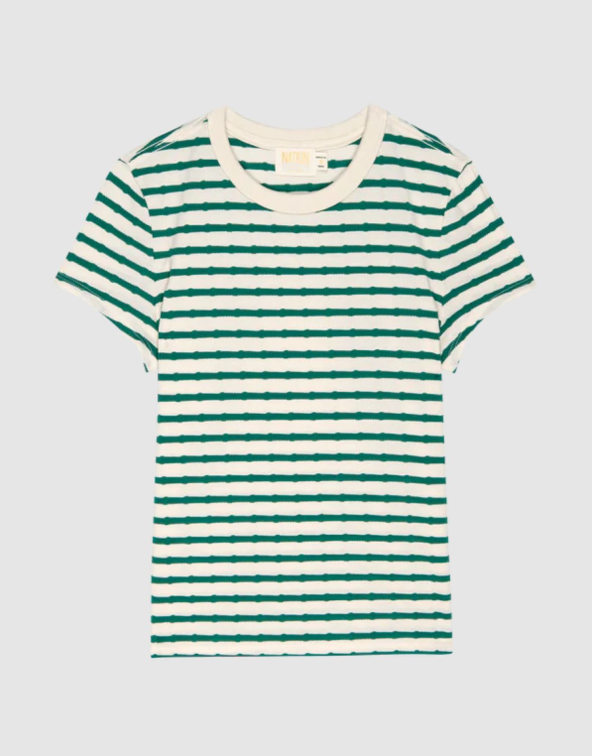 Nation Laurence Green Stripe Tee