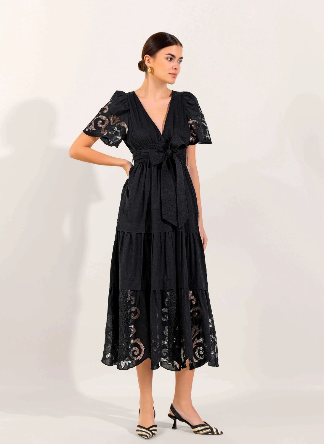Scarlett Poppies Donatella Dress in Black