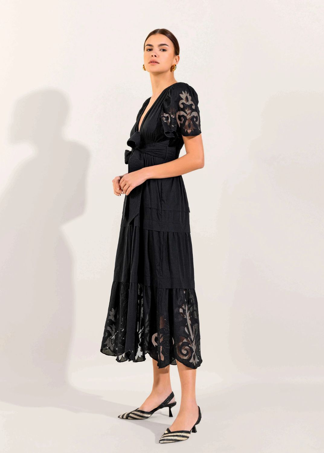 Scarlett Poppies Donatella Dress in Black