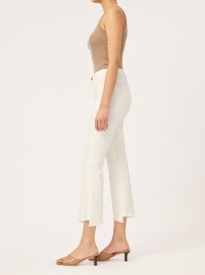 DL1961 Bridget Boot Cropped Jean in Milk Wash