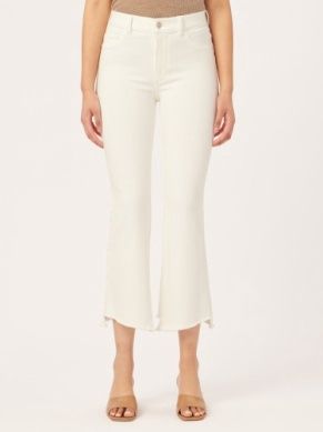 DL1961 Bridget Boot Cropped Jean in Milk Wash