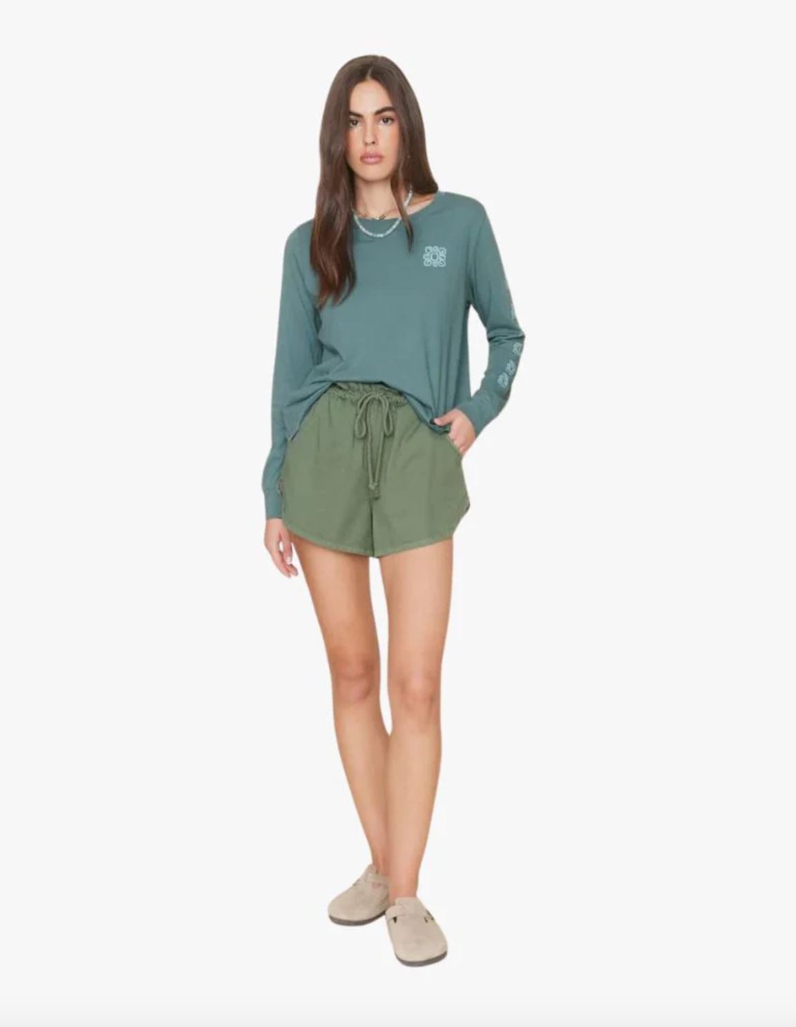 Xirena Wesley Short in Hazel