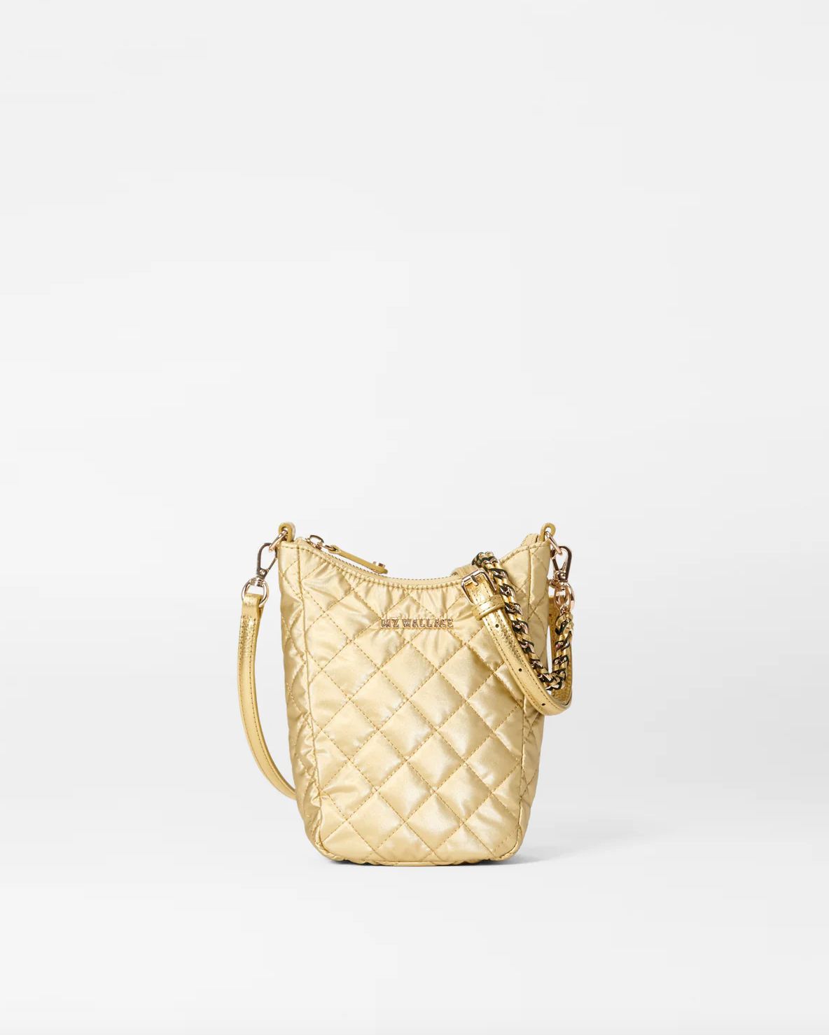 MZ Wallace Crosby Go in Light Gold Metallic