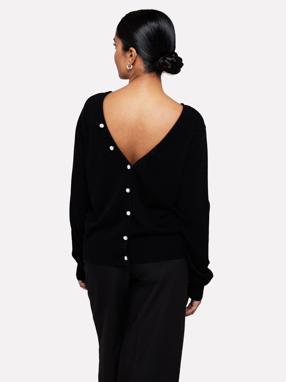 Brodie Beaulah Button Back Sweater