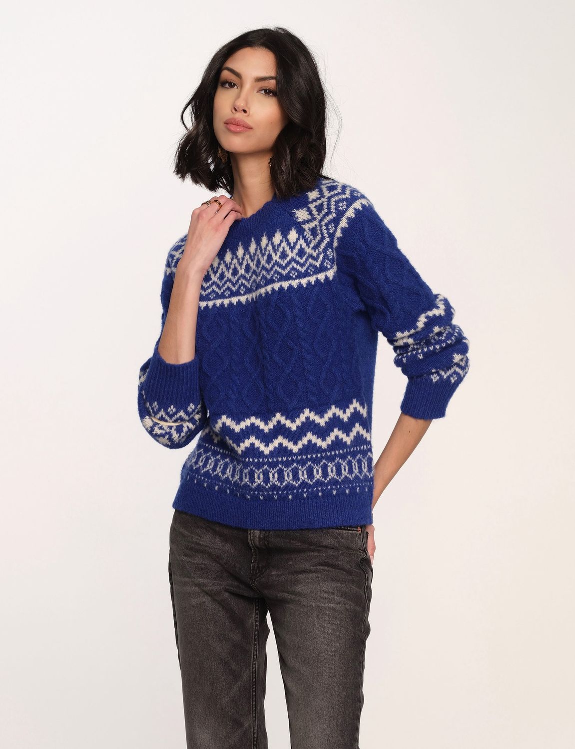 Heartloom Annora Fair Isle Sweater