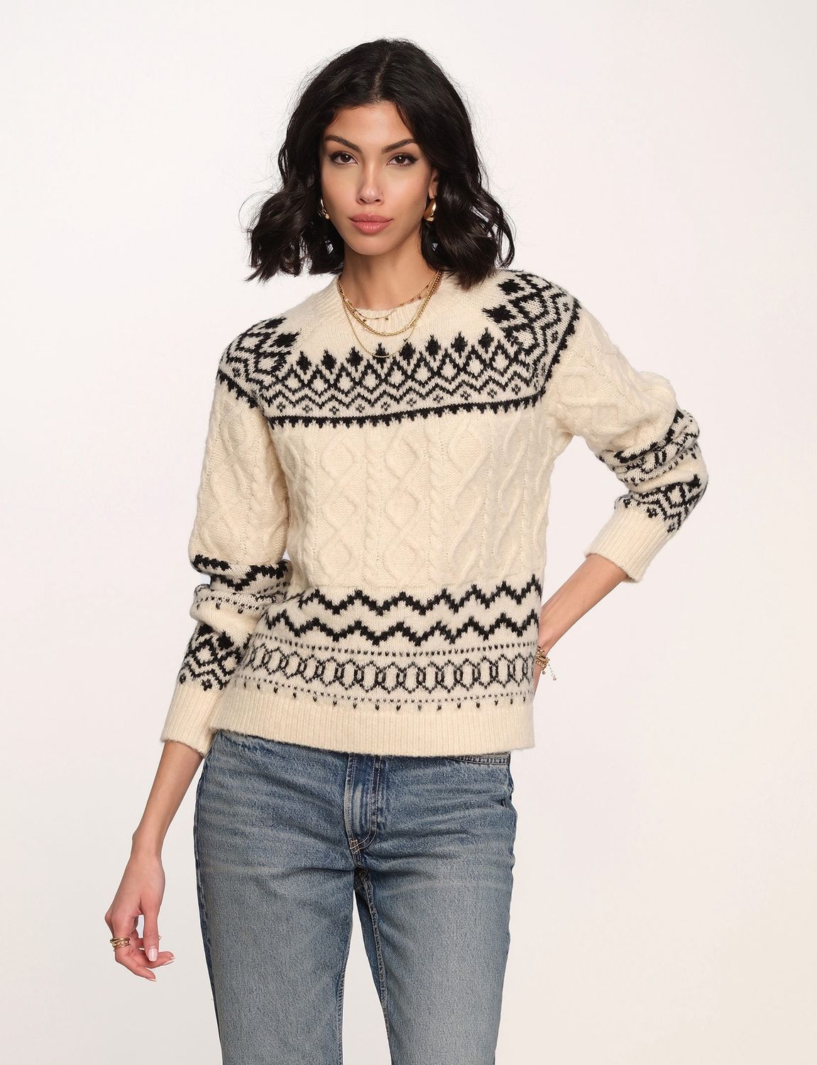 Heartloom Annora Fair Isle Sweater