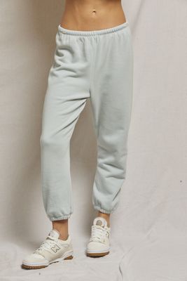 Perfect White Tee Stevie Jogger in Fresh Mint