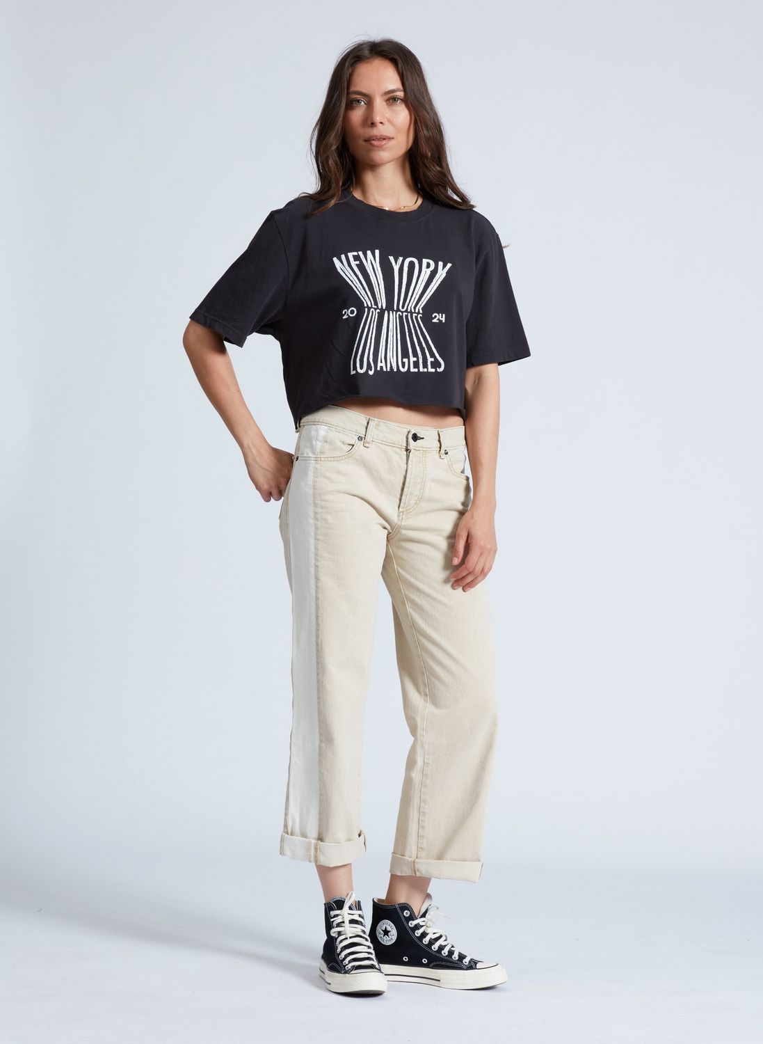 ASKK NY Factory Girl Cropped Jean