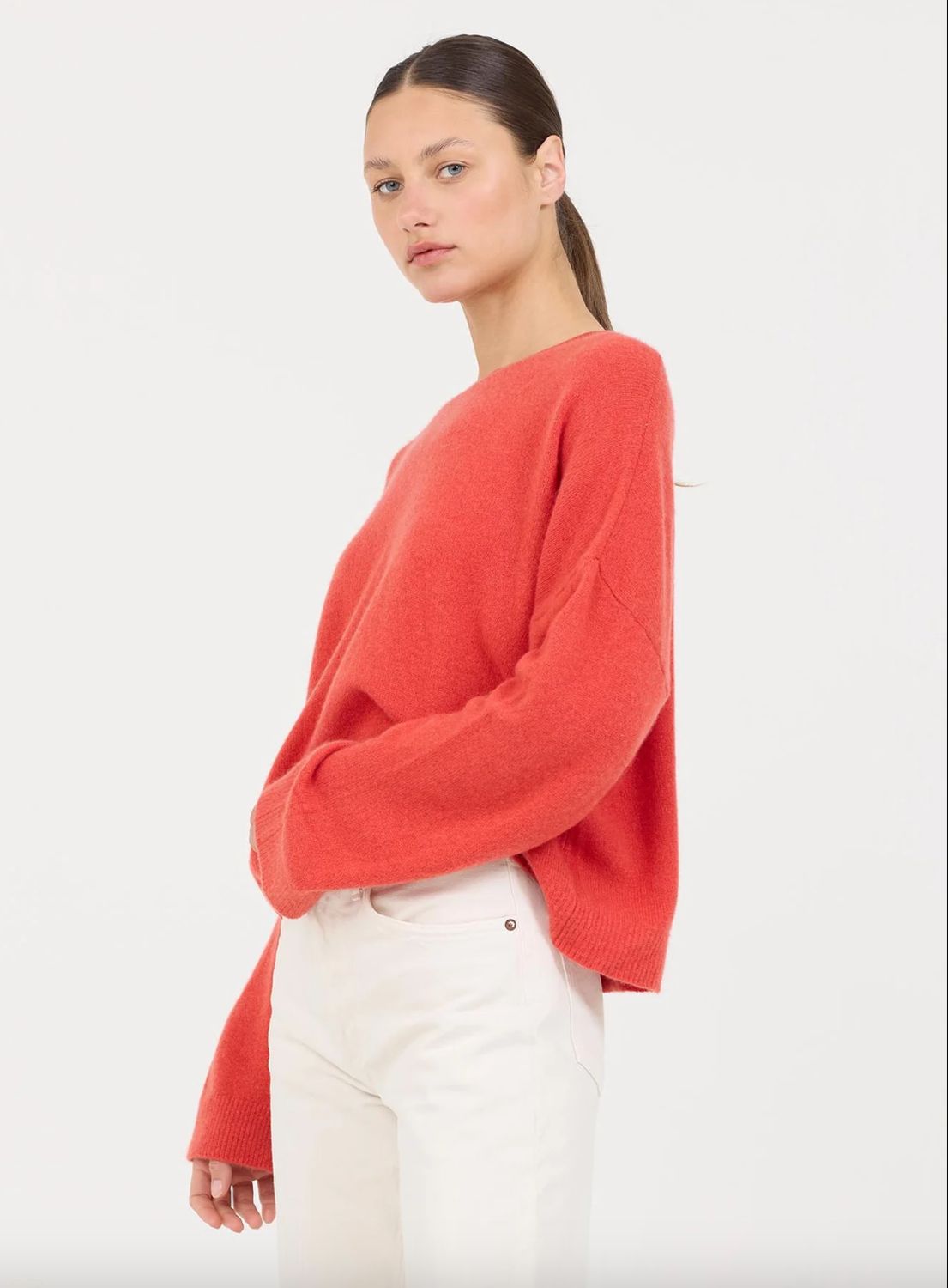 One Grey Day Rhodes Cashmere Pullover